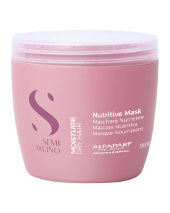 Masca pentru hidratare fara sulfati Semi di Lino Moisture Nutritive Mask, 500 ml, Alfaparf 