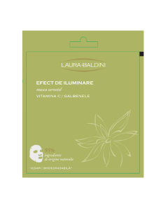 Masca servetel iluminanta 20ml, Laura Baldini