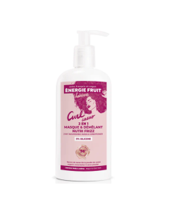 Masca balsam 2in1 pentru par ondulat cret sau frizzy, 300ml, Energie Fruit