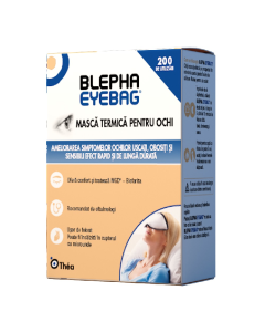 Masca termica reutilizabila pentru ochi Blepha EyeBag, 1 bucata, Laboratoires Théa