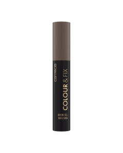 Mascara pentru sprancene Colour&Fix, 030 Dark Brown, 5 ml, Catrice