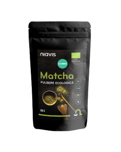 Matcha pulbere ecologica, 60 g, Niavis