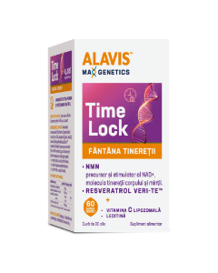 Max Genetics NMN TimeLock, 60 capsule vegetale, Alavis Maxima