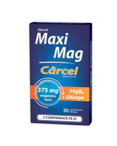 Maximag Carcel, 30 comprimate, Zdrovit