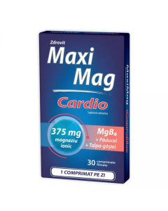  MaxiMag Cardio 375 mg, 30 comprimate
