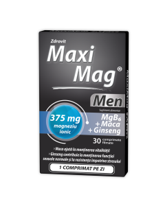 Maximag Men, 30 comprimate filmate, Zdrovit