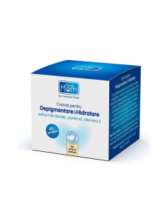 Crema pentru depigmentare-hidratare Me&Mom, 50 ml, CosmeticPlant