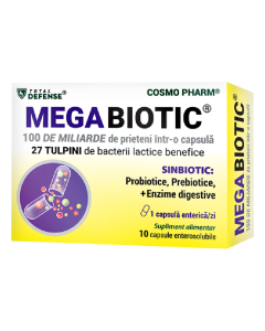 Megabiotic, 10 capsule enterosolubile, Cosmo Pharm