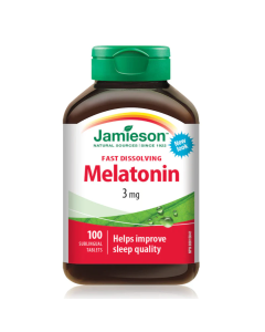 Melatonina 3mg, 100 tablete sublinguale, Jamieson