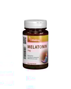 Melatonina 5mg, 60 comprimate, Vitaking
