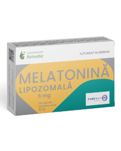 Melatonina Lipozomala, 5 mg, 30 capsule, Remedia