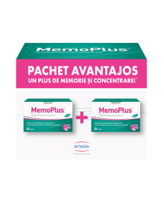 Pachet MemoPlus, 60 + 30 tablete, Walmark