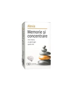 Memorie si concentrare, 30 comprimate, Alevia
