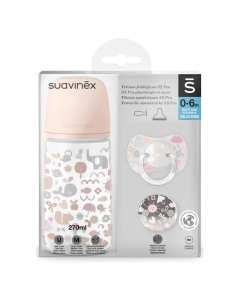 Set pentru bebelusi, Memories, roz, 3 piese, Suavinex 
