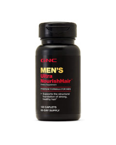 Men's Ultra NourishHair, 120 tablete, GNC