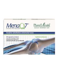 PLE Mena Q7 vitamina K naturala, 30 capsule