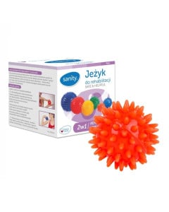 minge-tip-arici-2-in-1-sanity-pentru-reabilitare-si-masaj-55-cm-portocaliu
