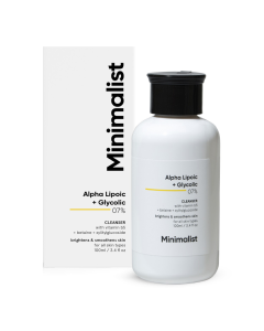 Cleanser cu Alpha Lipoic+Glycolic 07%, 100ml, Minimalist 