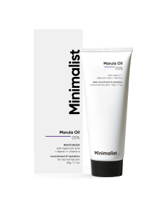 Crema hidratanta de zi cu 5% ulei de Marula, 50 g, Minimalist