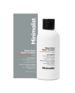 Sampon reparator pentru par deteriorat Maleic Bond Repair Complex 3.5%, 250ml, Minimalist 
