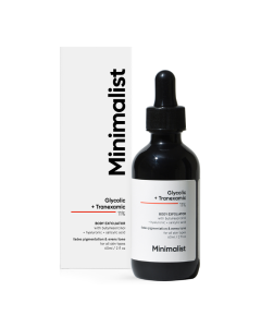 Ser exfoliant pentru corp 11% Glicolic si Tranexamic, 60ml, Minimalist 