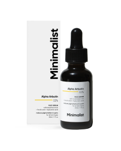 Ser pete pigmentare 02% Alpha Arbutin, 30ml, Minimalist 