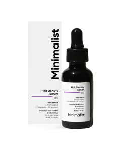 Ser pentru cresterea parului Hair Density 18%, 30ml, Minimalist 
