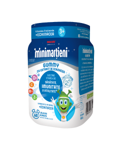 Minimartieni jeleuri cu Echinacea, +3 ani, 60 jeleuri, Walmark Stada 