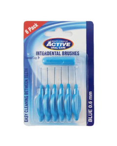 Miniperiuta Interdentara, 6 bucati, 0.60 mm, Beauty Formulas