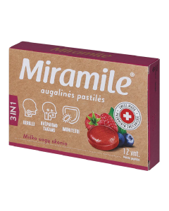 Miramile fructe de padure, 12 tablete, Valentis