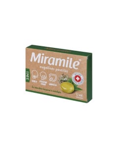 Miramile muschi de islanda si eucalipt, 12 tablete, Valentis