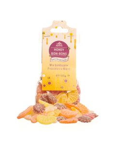 Bomboane mix fructate, 100g, Apidava