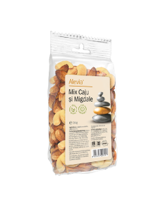Mix caju si migdale, 130 g, Alevia