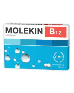 Molekin B12, 60 comprimate filmate, Zdrovit
