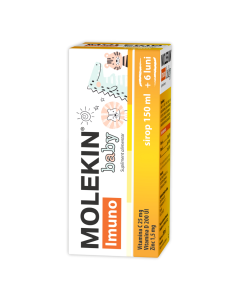 Sirop Molekin Imuno Baby 1-3 ani, 150 ml, Zdrovit