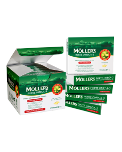 Omega 3 Forte, 150 capsule, Moller's