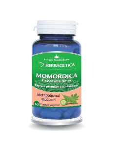 Extract de castravete amar Momordica, 60 capsule, Herbagetica