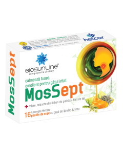 MosSept, 16 pastile de supt, Helcor