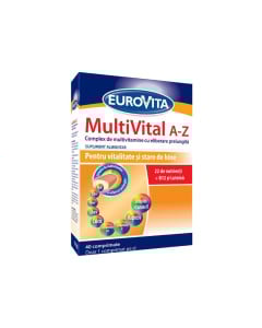 MultiVital A-Z, 40 comprimate, Eurovita