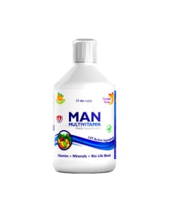 Multivitamine Lichide pentru barbati cu 147 Ingrediente, 500 ml, Swedish Nutra