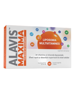 Multivitamine Liposomia, 30 capsule vegetale, Alavis Maxima