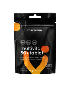 Multivitamine pentru adulti 50+, 90 tablete, Vitaxynergy