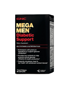 Multivitamine pentru barbati Diabetic Support Mega Mega Men, 90 tablete, GNC