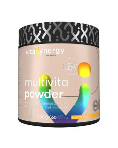 Multivitamine pudra cu aroma tropicala, 300g, Vitaxynergy
