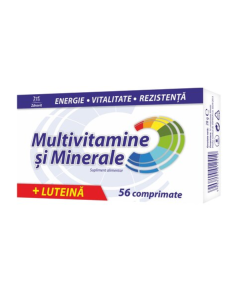 Zdrovit multivitamine si minerale+luteina x 56 cpr