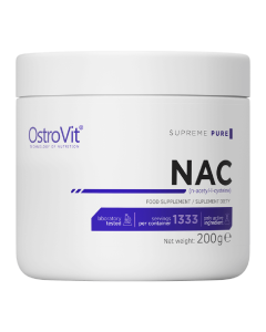 N-Acetil L-Cisteina NAC Natural, 200 g, OstroVit