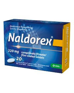 Naldorex, 220 mg, 20 comprimate filmate, Krka
