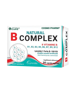 Natural B Complex, 30 capsule, Cosmo Pharm