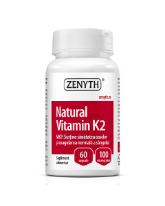 Natural Vitamina K2, 60 capsule, Zenyth