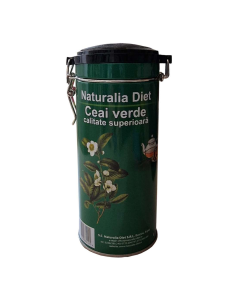 Ceai verde calitate superioara cutie de metal NATURALIA DIET, 100 g 